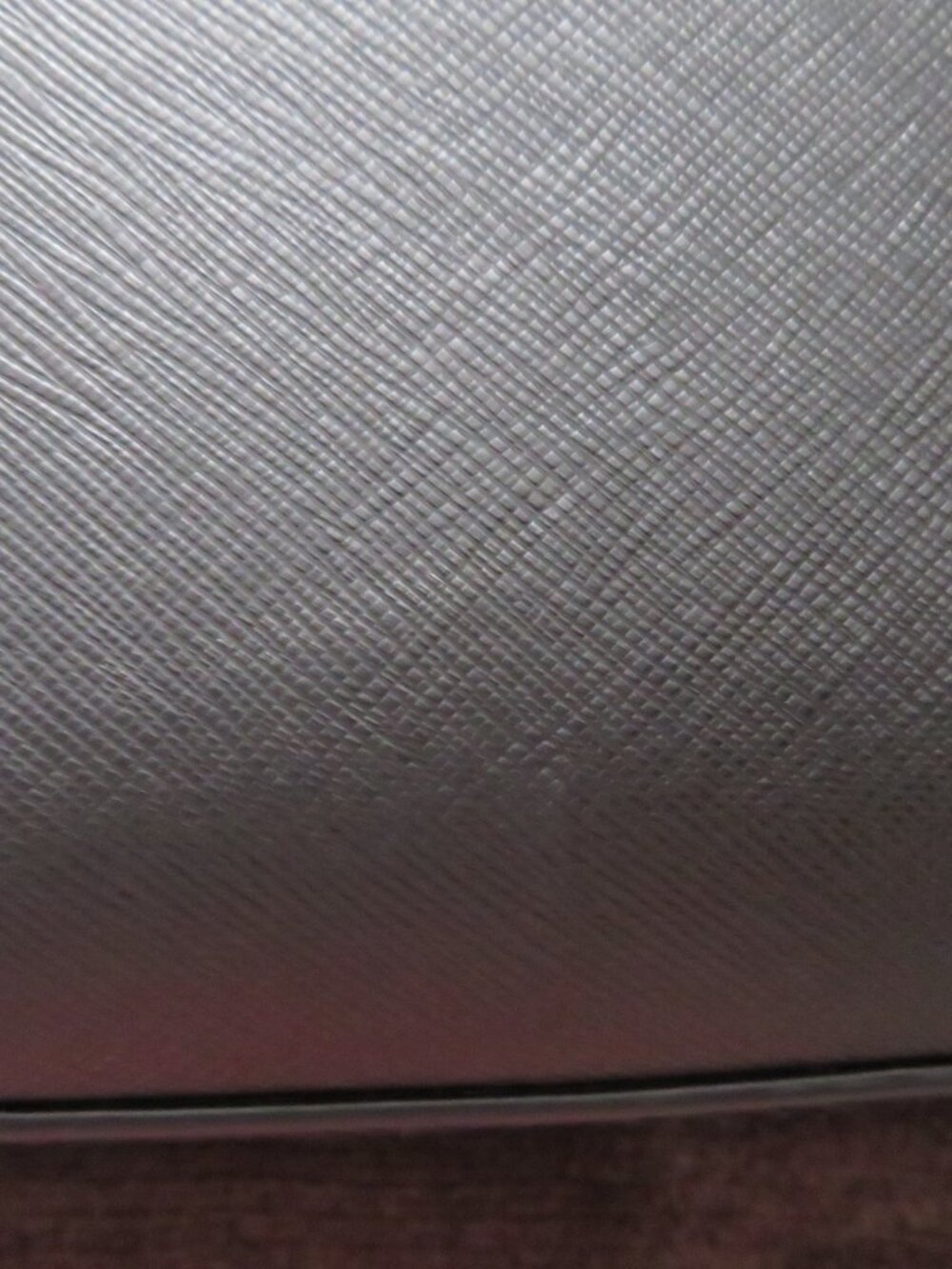 NWT Michael Kors Ava Mini Saffiano Leather Crossbody Bag Black Silver Authentic - Picture 6 of 10